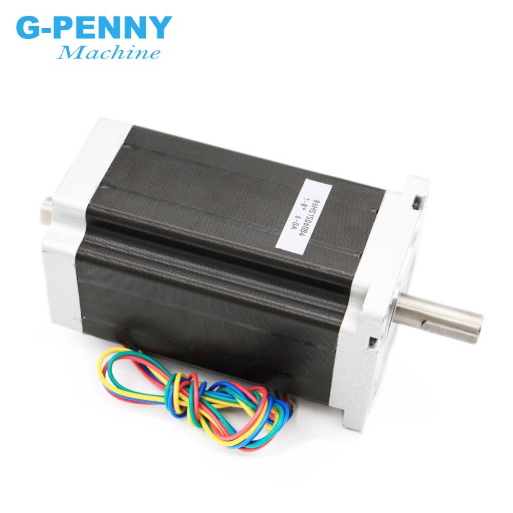 NEMA 34 CNC stepper motor 86X150mm double shaft 13 N.m 6A cnc stepping motor 1700Oz-in for CNC engraving machine 3D printer!