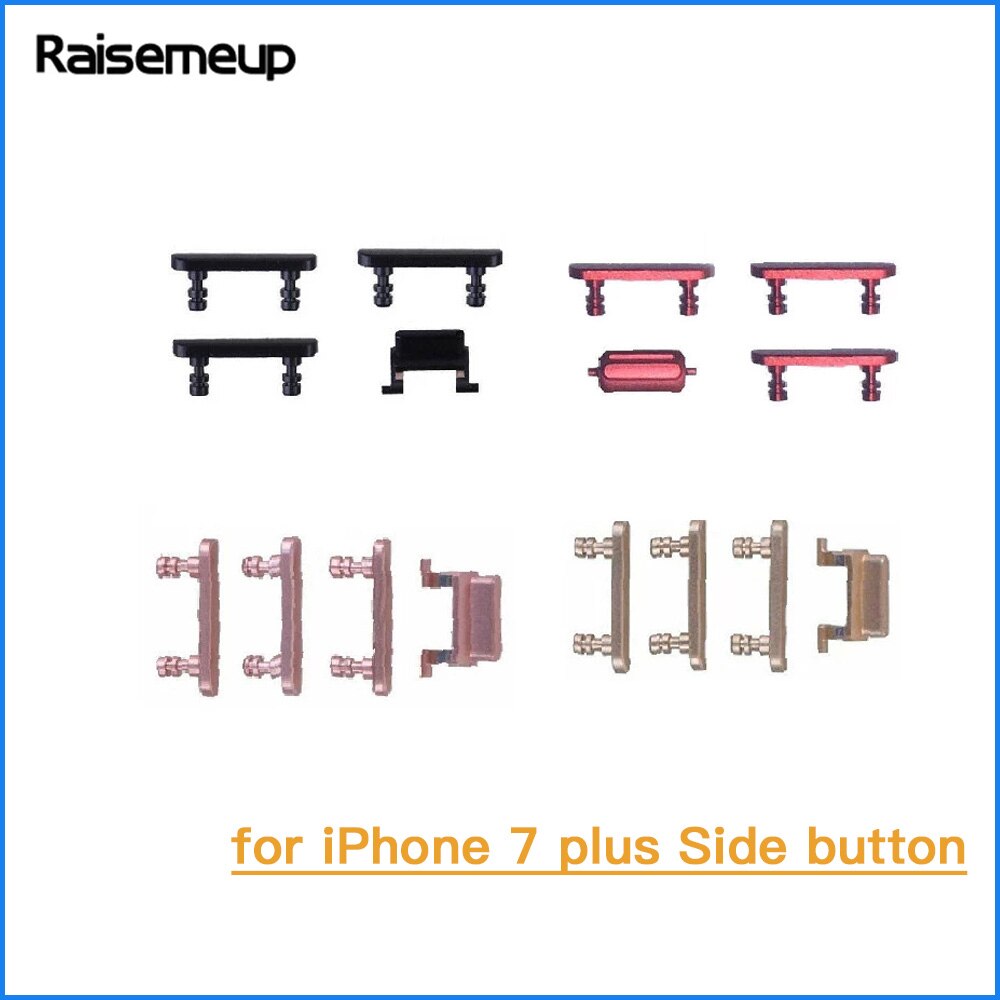 Für iPhone 7Plus 7p Seite Schlüssel einstellen sperren Volumen Schlüssel-Geschmack + Energie-Geschmack Schalter Auf/aus-Geschmack + Stumm Schalter Geschmack