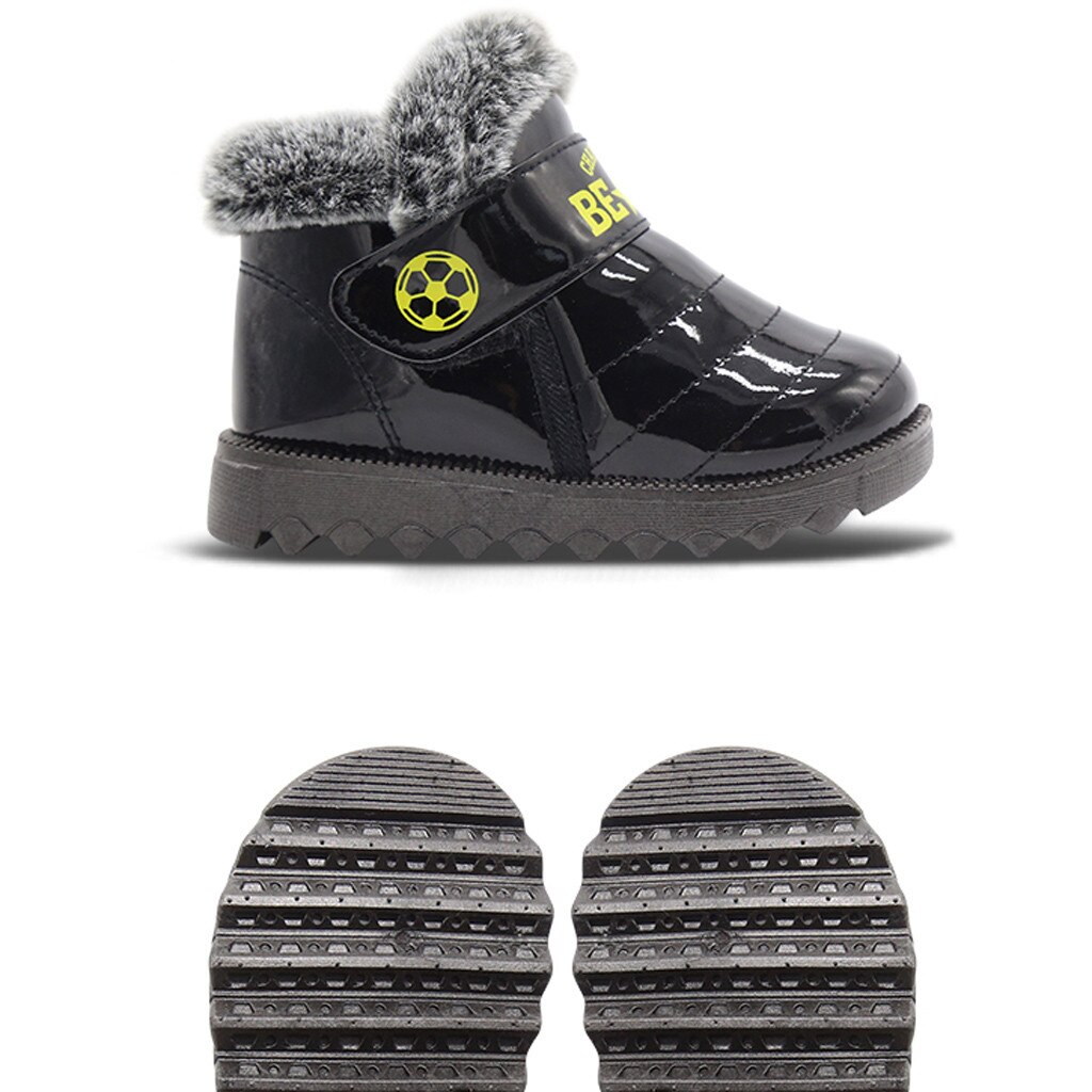 baby shoes boot Toddler Boots Winter Ankle Short Bootie Waterproof Footwear Warm Shoes infant kids booties Обувь детская