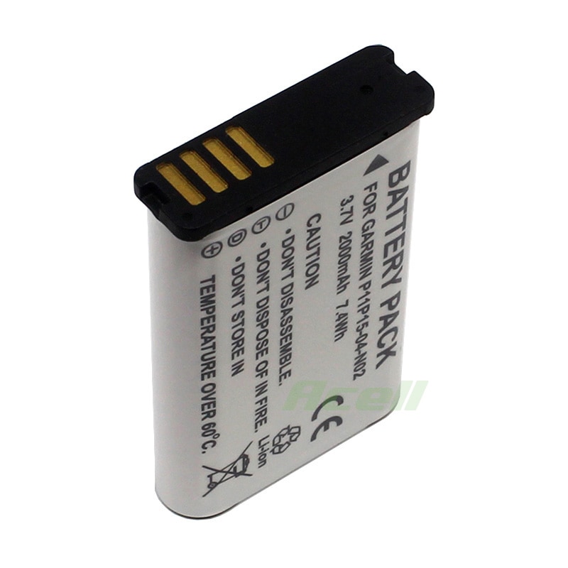 010-11654-03 A83049 Battery for GARMIN Atemos 100 Monterra 680t 650t 610t 600t Alpha 100 200i Handheld GPS VIRB Action Camera
