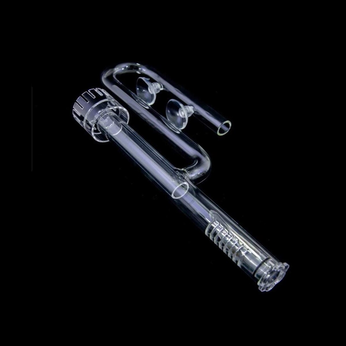 Aquarium Filterpijp - 13mm/17mm - Glazen Lily Pipe Oppervlakteskimmer Inlaat - voor Aquatisch Filtersysteem