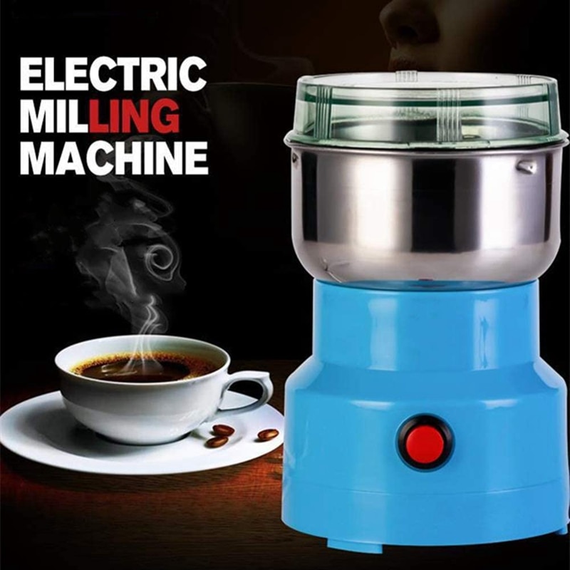 Multifunction Smash Machine Portable Electric Cereals Grain Grinder Mill Spice Grinding Tool for Nut Coffee Bean Us Plug