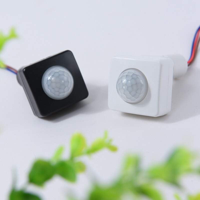 Automatic 12MM AC 85-265V Security PIR Infrared Motion Sensor Detector Wall LED Light Outdoor 180 Degrees