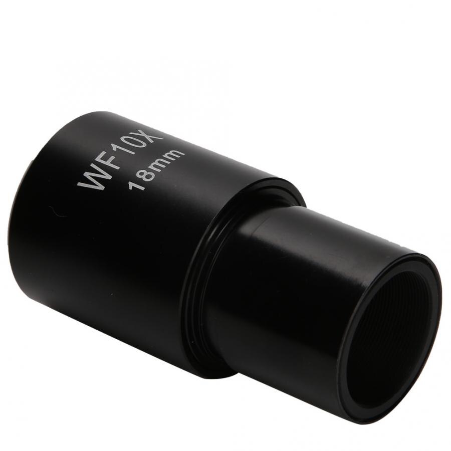 WF10X/18mm Biological Microscope Wide-Angle Eyepiece Optical Lenses with Scale 23.2mm Built-in Reticle Wide Angle