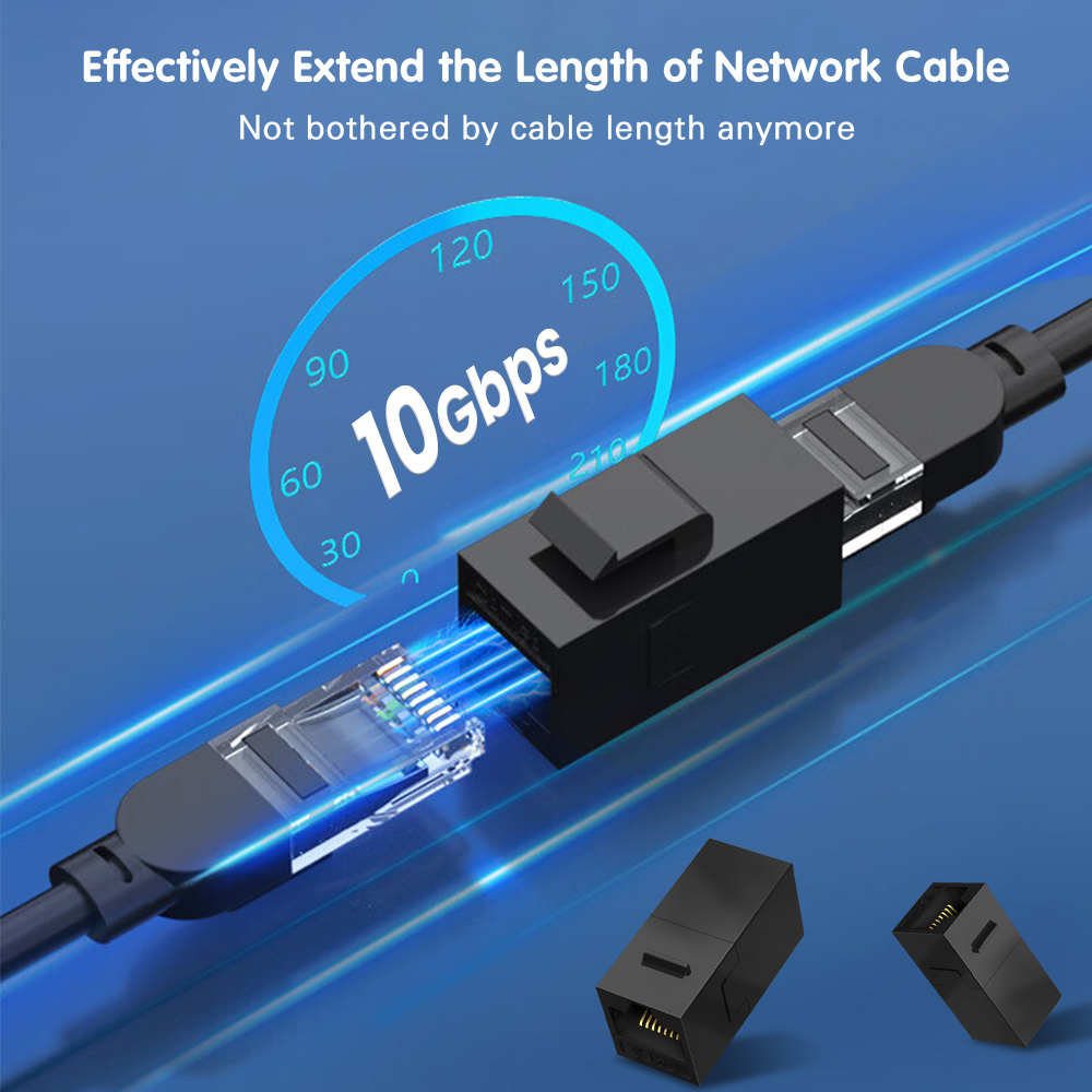 Keystone RJ45 femelle TB110 Cat.6 UTP pack de 6 unités