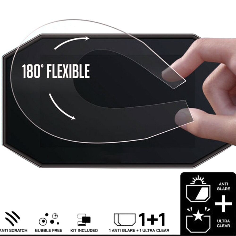 For Kawasaki Ninja ZX-10R ZX10R Motorcycle Cluster Scratch Protection Film Screen Protector