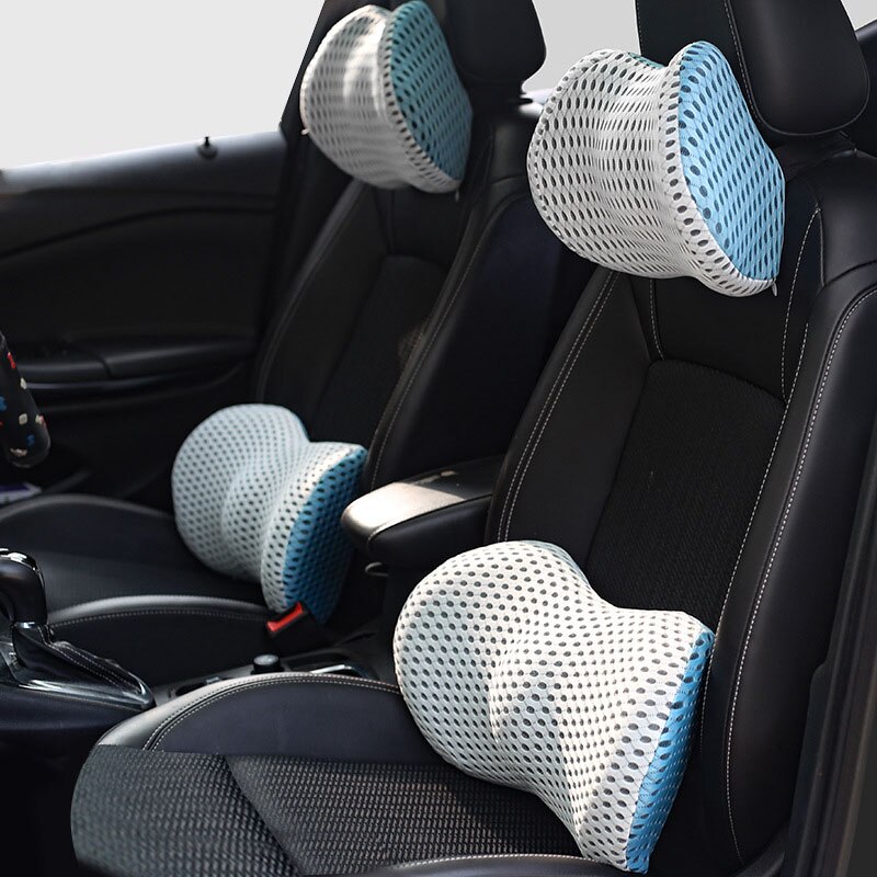 Slow Rebound Memory Cotton Lumbar Support Pillow for Office Chair Multi-Functional Car Back Pillow Waist Protect Cushions HM014