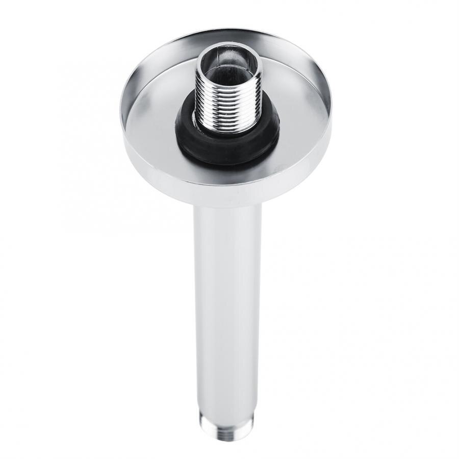 Shower Arm Tube Stainless Steel Round Top Shower Arm Tube Wall-mounted Bathroom Ceiling Shower Head Extension