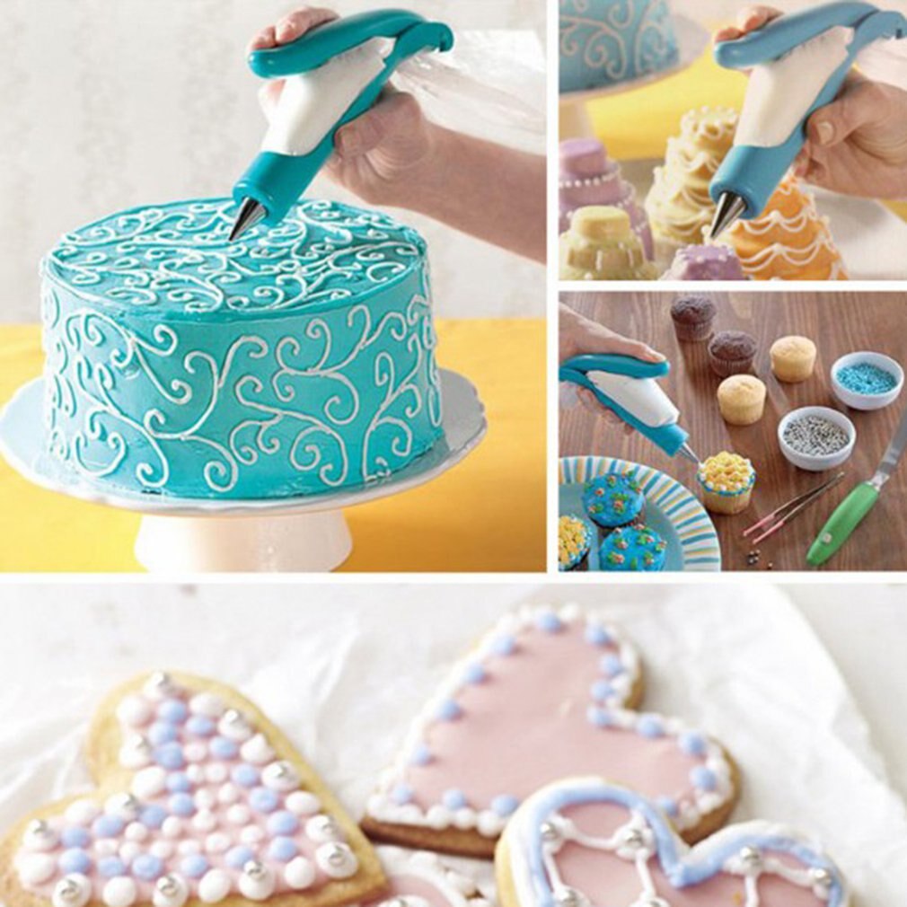 5pcs/set Cake Multifunction Cake Decorating Kit Pastry Tube Fondant Party Kitchen Dessert Baking Supplies Baking Tools