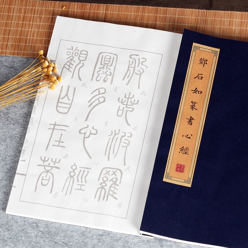 Chinese Calligraphy Copybook Small Regular Script Copying Book Running Script Scriptures Poem Copybook Calligraphy Practice: T