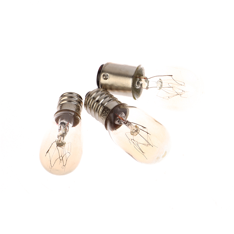 Ba15d/e12/e14 symaskinepærer 15w/220v symaskinepærer lys husholdningssymaskinedele