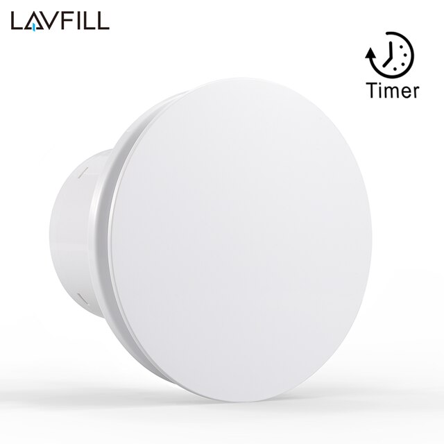 4 &quot; 100MM Wall Ceiling Extractor Bathroom Shower Exhaust Fan with Timer Switch 220V: LFWW-09XT