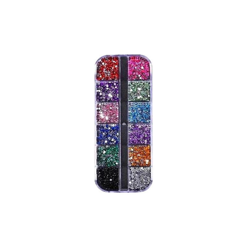 Diy Steentjes Met Decoratie Kristal Glas Op Handmatige Steentjes 3D Nail Art Rhinestones Fancy Vormige Kristallen 2,000 Pcs