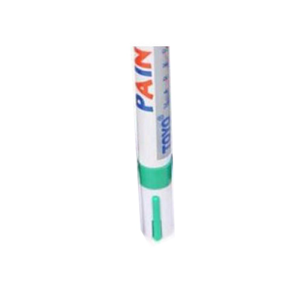 1PC Colourful Metal Wood Stone Waterproof Oily Marker Paint Pen Tire Rubber Glass School Stationery Office Supplies: Green