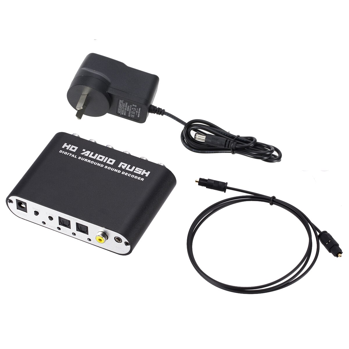 1 set digitaler koaxial-rca-hd-audio-rush- 5.1- decoder  ac3 surround-sound-konverter: Au
