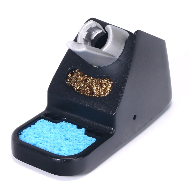 Silverflo Soldering Iron holder Electric Solder Iron Stand With Cleaning Sponge and Mental Cleaning Ball Welding Accessories: V-F Package1