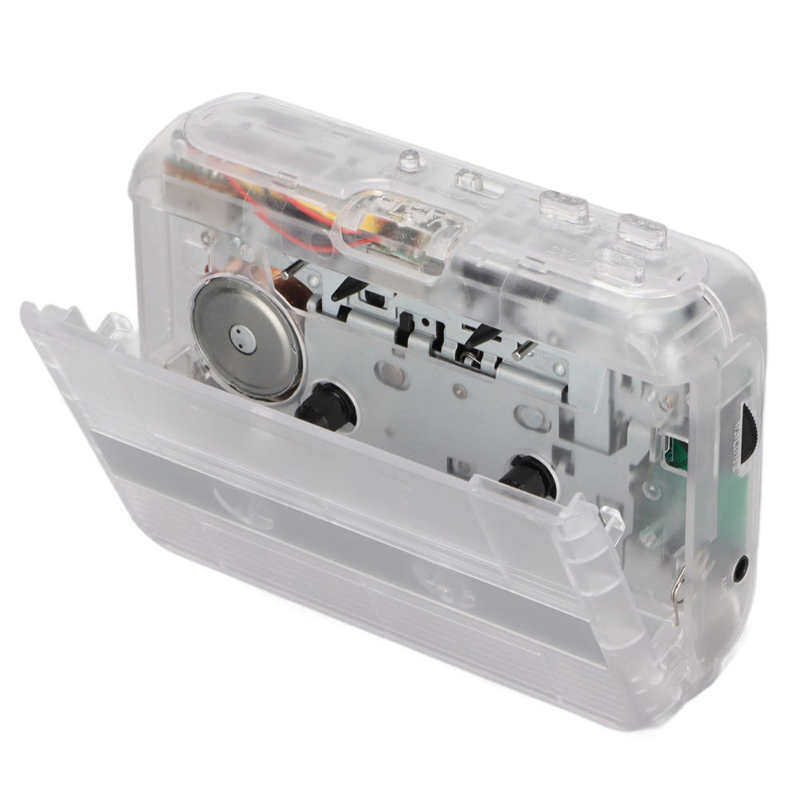 Portable Cassette Players Mini Stereo Bluetooth Cassette Playing Equipment with 3.5 mm Jack for Speakers Cars Cassette Player