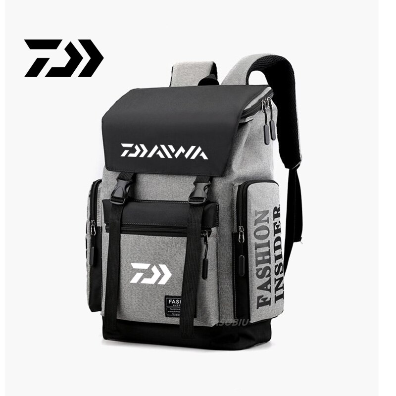 DAIWA Fishing Backpack Male Outdoor Sports Breathable Wearresistant Waterproof Fishing Bag