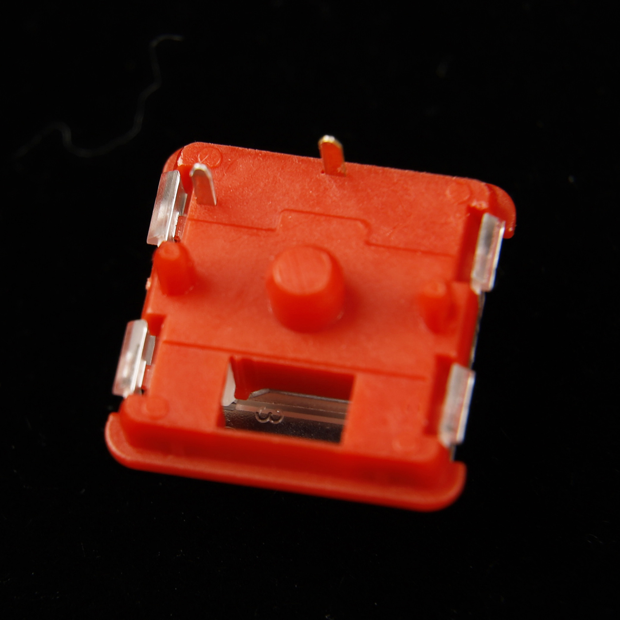 Kailh Low Profile Choc Switch 1350 Schokoladentastatur Red Pro Switch 35 g Linear für mechanische Low-Profile-Tastatur