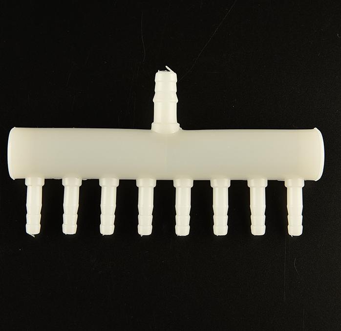 Plastic 4/6/8/10 Way Aquarium Air Valve Splitter Aquatic Air Tube Divider Connector voor Fish tank Vijver Aquarium Accessoires: 8way