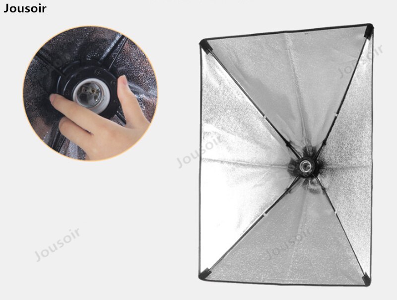 LED softbox set simple small studio product shooting photo photo fill light CD50 T03