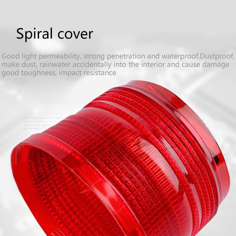 2x13.7IN 24LED Car Strobe Flashing Light - 2 in 1 Emergency Warning Light 12 Flashing Modes, Improved Adjustable Suction Cups Windshield Lamp Recovery