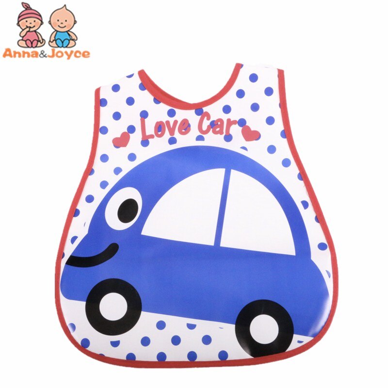 Babadores para bebês com estampa de desenho, babadores para crianças com 3 unidades, à prova d'água, almoço, meninos, meninas, cuidado com a alimentação: Bcar