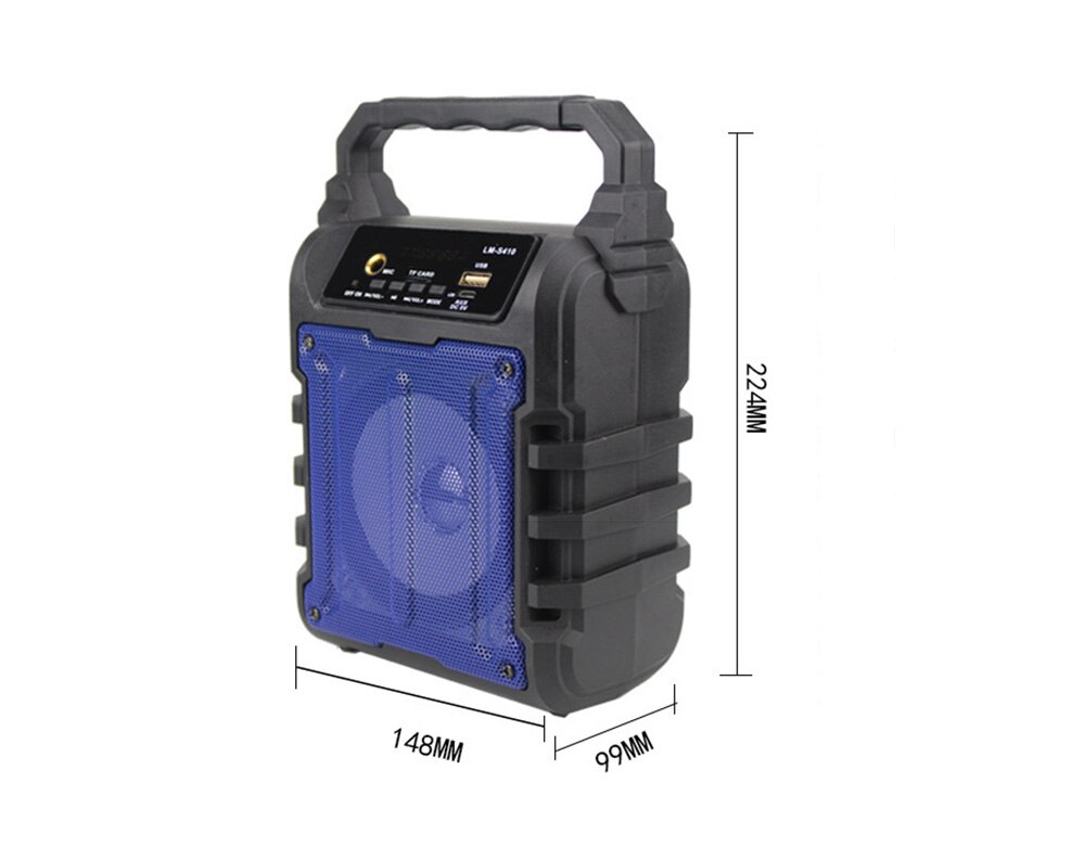 high power 20W speaker Bluetooth column wireless portable subwoofer Mic Input outdoor sound bar music system soundbar altavoces