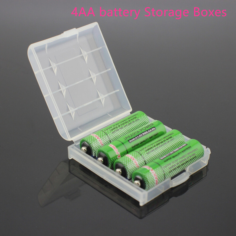 Plastic Battery Holder Box Container For AA AAA 18650 1450016340 17500 CR123A Battery Storage Boxes Case Cover