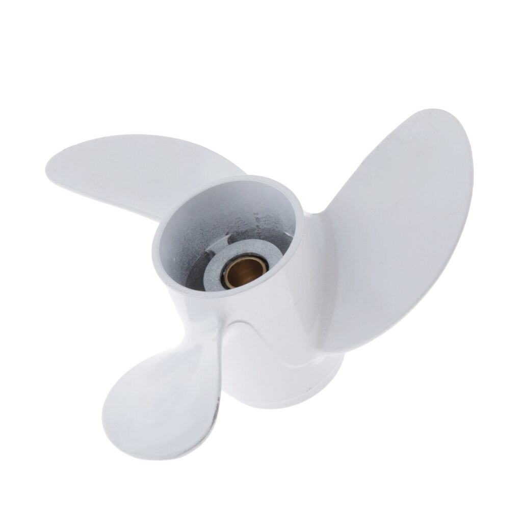 2 Stroke 3 Blade Prop Propeller for Inflatable Boat Kayak Canoe Fishing Dinghy Raft - Easy Installation - Select Sizes: 6.0 HP