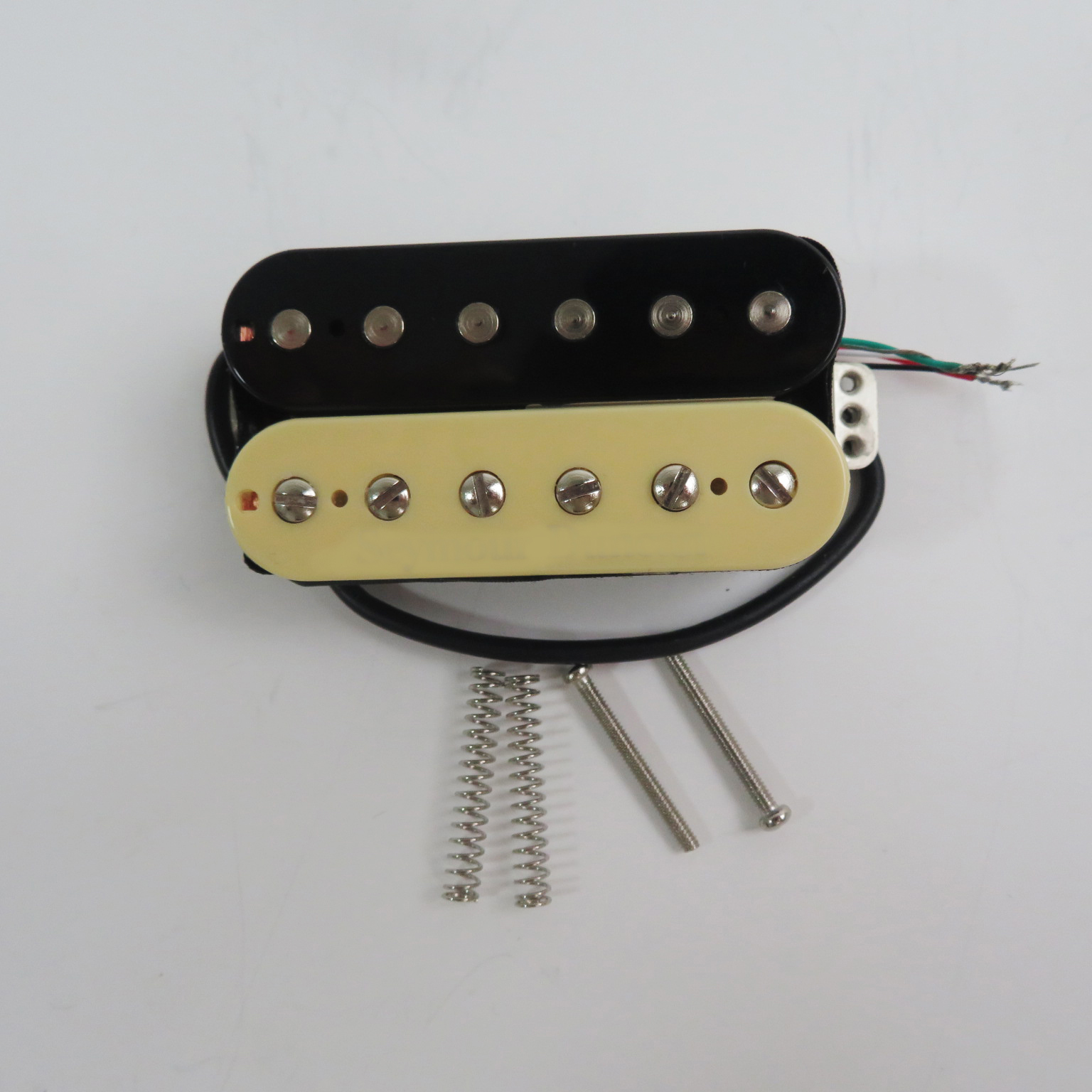 Humbucking électrique JE514 ups Alnico 5, noir/zèbre: Gris clair