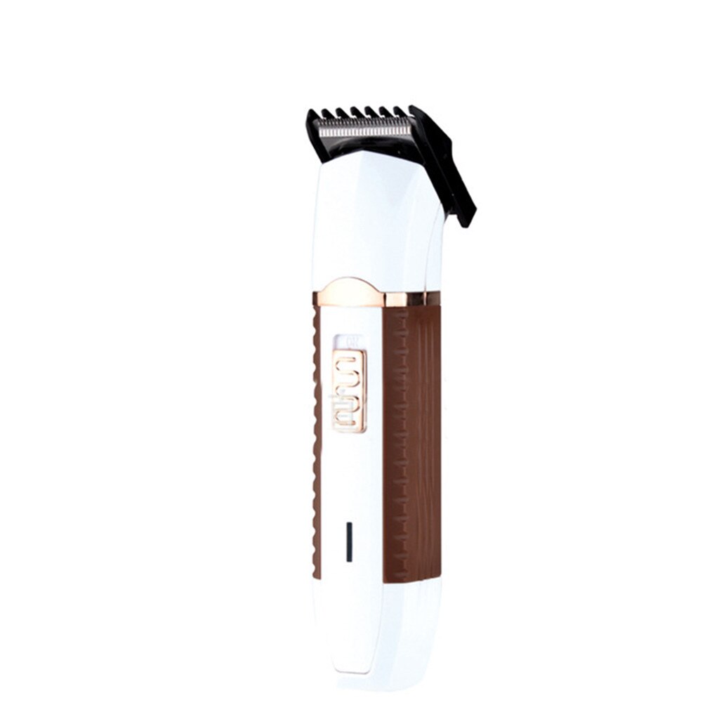 Metal Hair Clipper Electric Cordless Hair Grooming Home Haircut: B