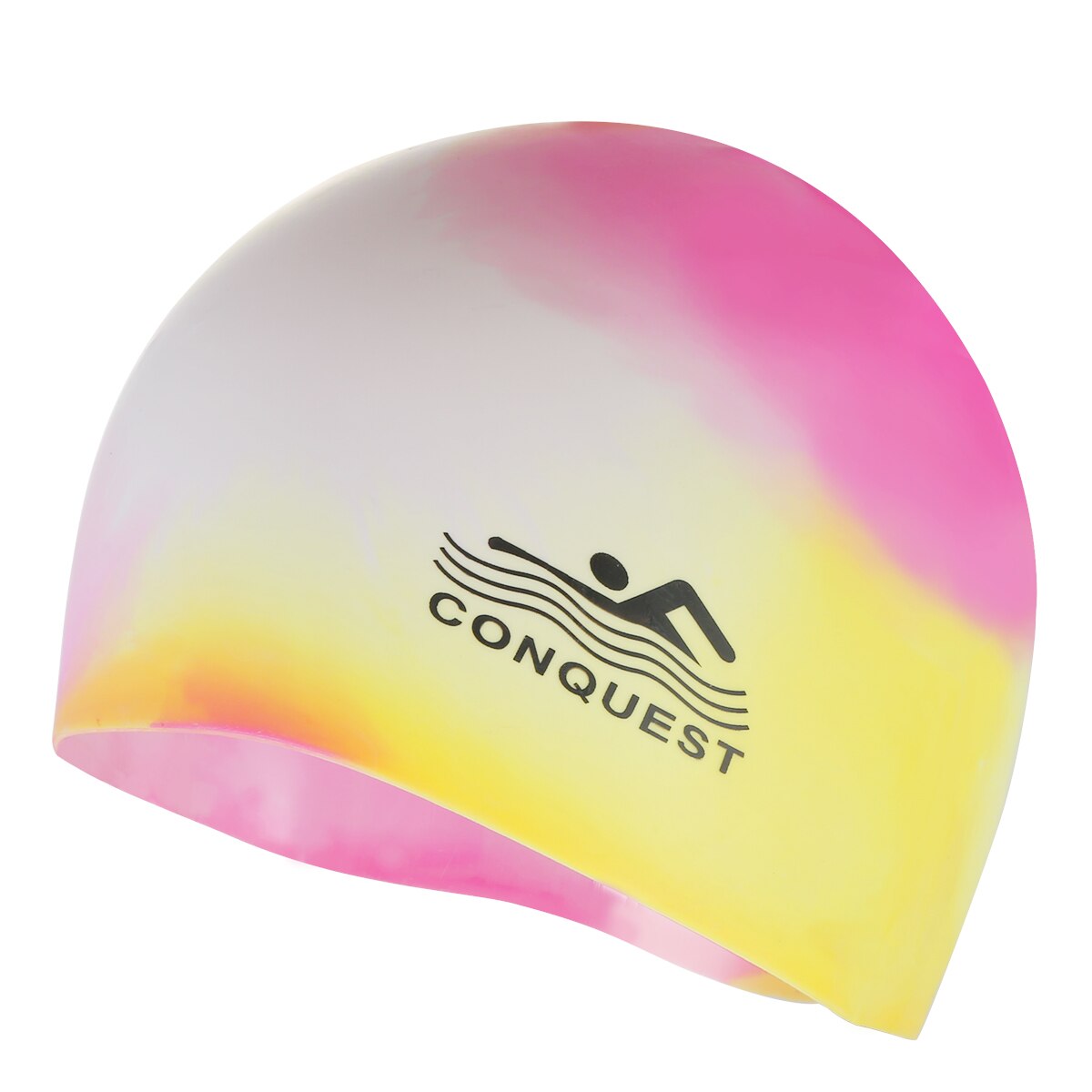 Vandtæt badehætte højelastisk silikonegummi unisex voksne mænd kvinder vandtætte badehætter hat svømmetilbehør