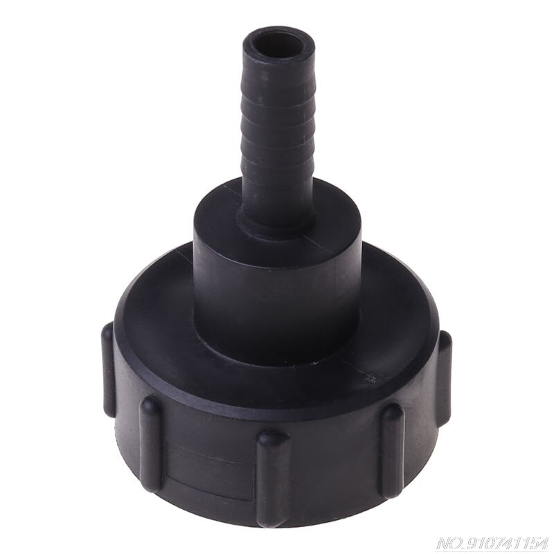 IBC Tote Tank Food Grade Drain Adapter 2.36\" Coarse Thread To 16mm Hose Faucet Valve D08 20