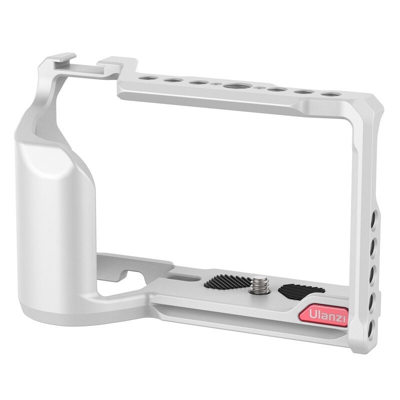 Ulanzi Sony ZVE10 Camera Kooi Met Kooi Handvat Ingebouwde Arca Quick Release Plaat Kooi Rig Kit Voor Sony ZV-E10: White