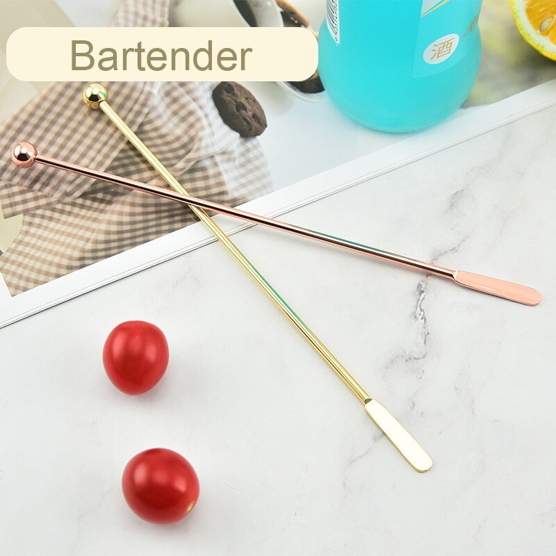 Varillas mezcladoras para bebidas de cóctel, barra mezcladora de copa de vino, bozal giratorio, varillas mezcladoras para restaurante, Bar, accesorios de para el hogar