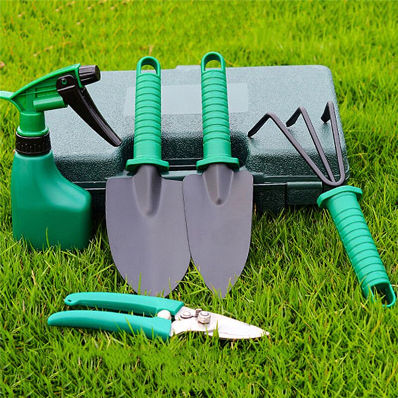 Hjem haven værktøjssæt letvægts havearbejde værktøjssæt skridsikkert håndtag havehåndværktøj holdbart værktøj 5 stykker