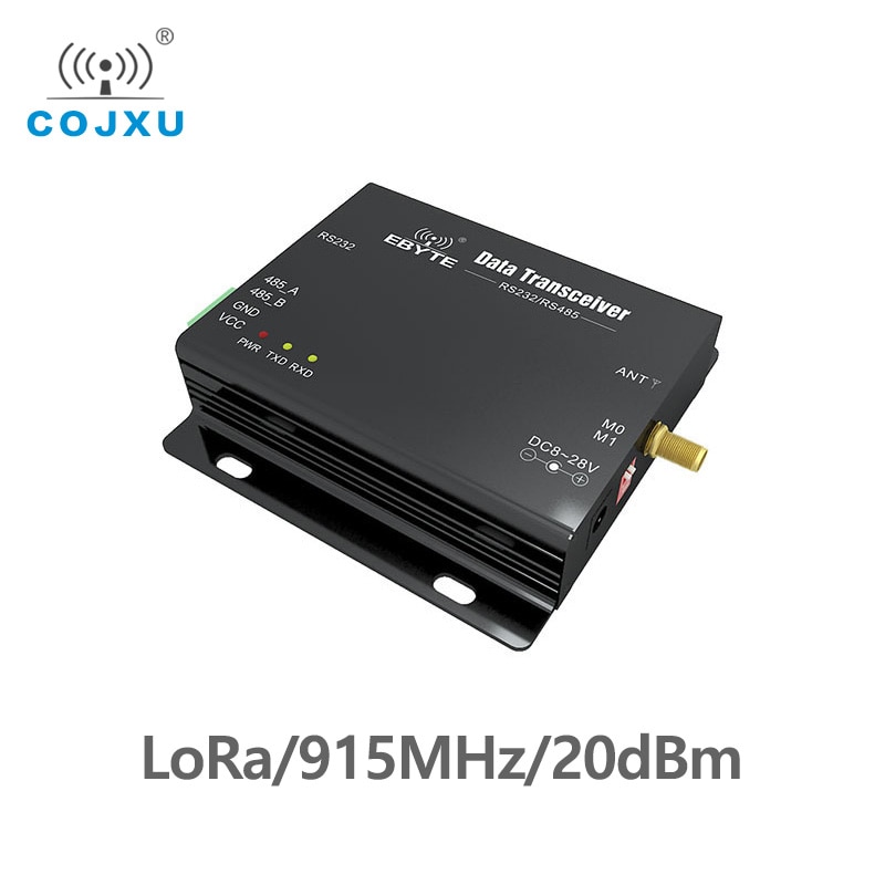 COJXU SX1276 915MHz LoRa E32-DTU FEC 100mW RS485 RS232 3000m long distance wirelsss data transceiver terminal