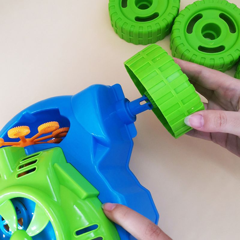 Grasmaaier Automatische Bubble Machine Duwen Auto Bubble Maker Blower Kinderen Speelgoed 63HE