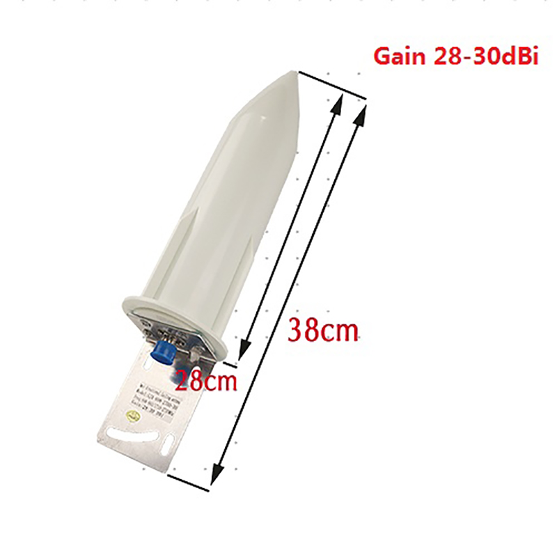 Zqtmax 12DBi Omni Outdoor Antenne Voor 2G 3G 4G 800 900 1800 1900 2100 2600 Gsm Dcs repeater Cellulaire Mobiele Signaal Versterker: 30dBi  N-Female