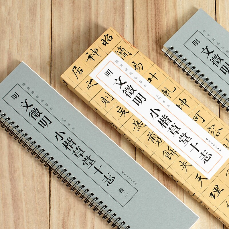 Small Regular Script Wen Zhengming Caotang Ten Zhi Regular Script Calli... – Vicedeal