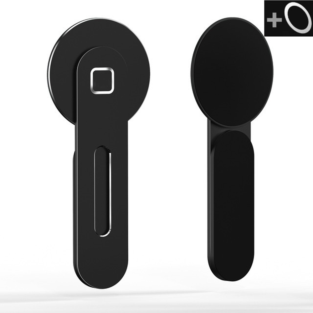 JJC Magnetische Telefoon Statief Mount Houder w Koude Schoen en 1/4 Schroef, Flexibele Verstelbare Mobiele Telefoon Camera Stand Adapter voor iPhone 16 15 14 13 voor Hero 13 12 11 voor DJI