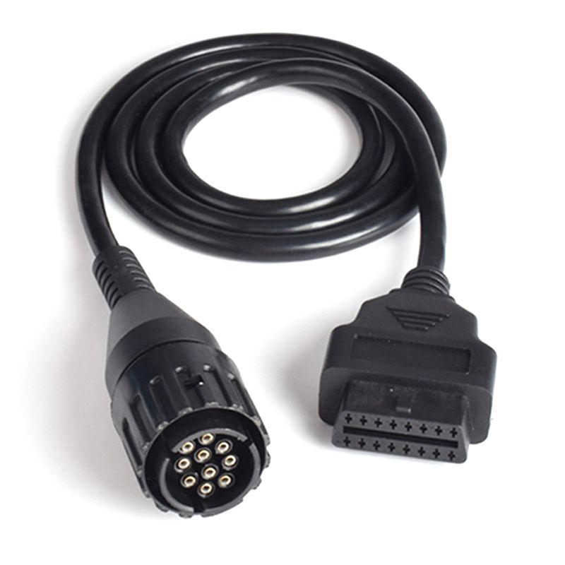 Voor Bmw Icom D Kabel ICOM-D Motorfietsen Motobikes Adapter 10Pin Om 16Pin OBD2 Obdii Diagnostische Kabel I-COM A2