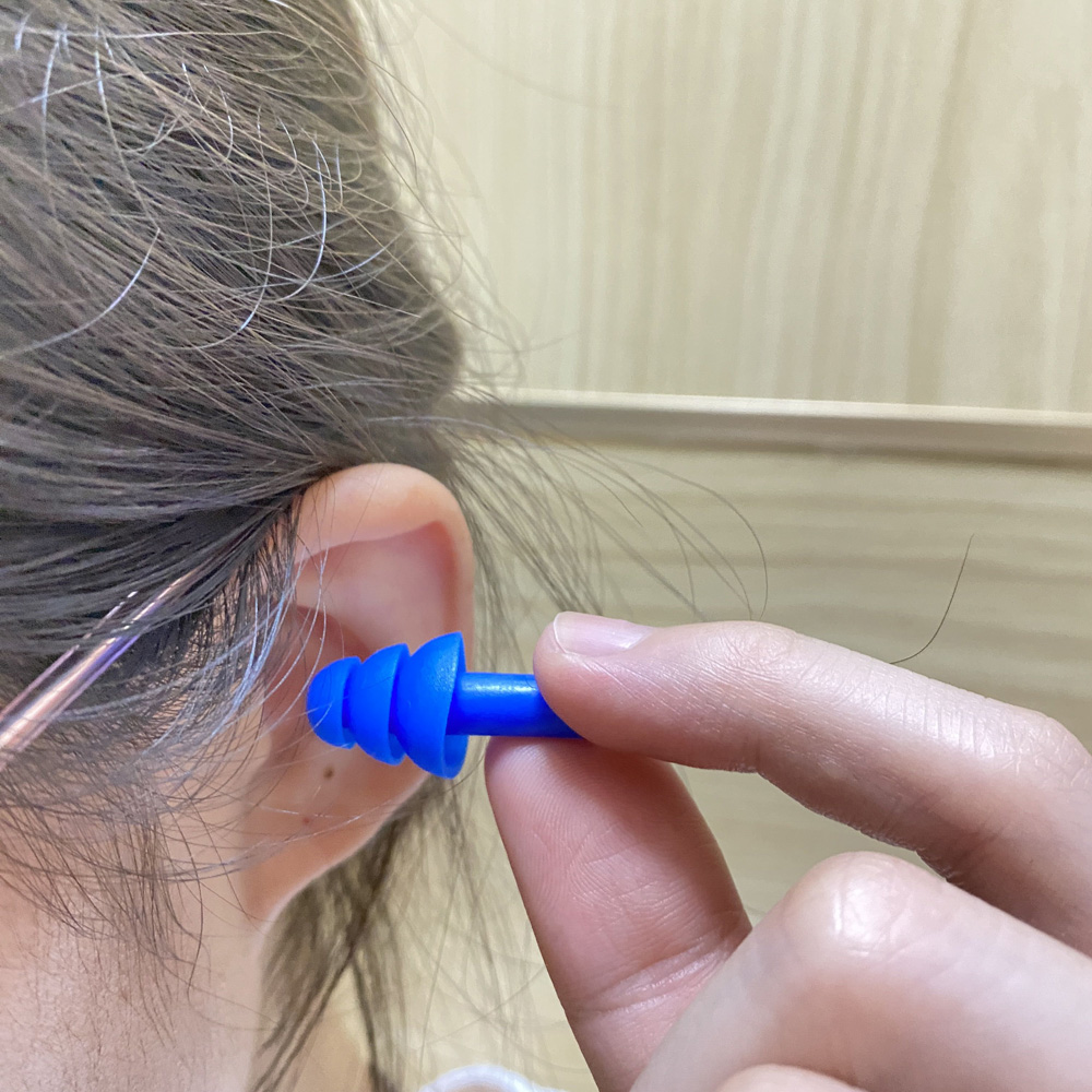 Bouchons d'oreilles en Silicone souple, étanches, pour natation, réutilisables, réduction du bruit, bouchons d'oreille pour dormir, protection auditive avec boîte
