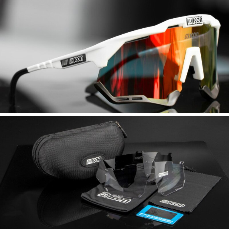 Men's Cycling Sunglasses MTB Road Bike Sports Glasses For Women Polarized Fishing Eyewear Bicycle Accessories Equipment: 04