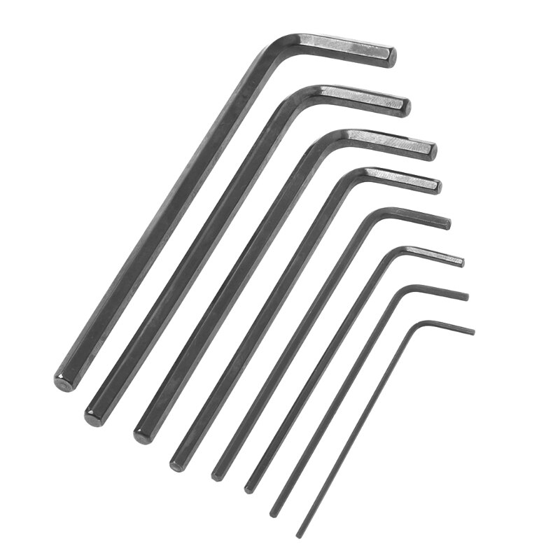 8Pcs/Set 1.5mm-6mm Hexagon Hex Allen Key Wrench Kit Spanner Repair Hand Tools