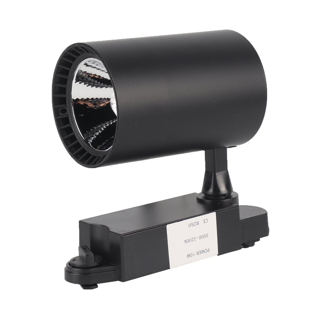 Icoco 10w kolbe ledet sporlys klesbutikk taklampe åpenn montert skinnespottlys super lyst justerbar vinkel ned lampe: misligholde tittel