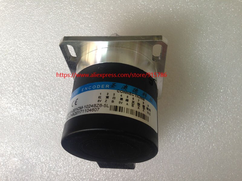 1pcs F515 CNC lathes spindle encoder / spindle encoder 1024 pulse / DC5V rotary encoder