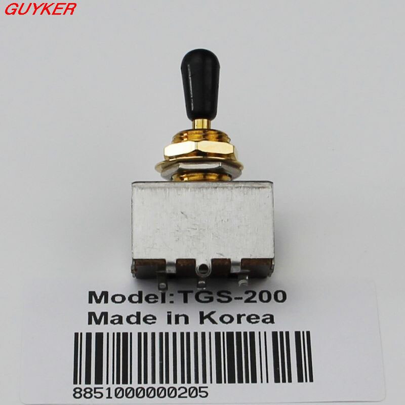 1 pcs 3 WAY Toggle Switch/knob For style Guitar Part