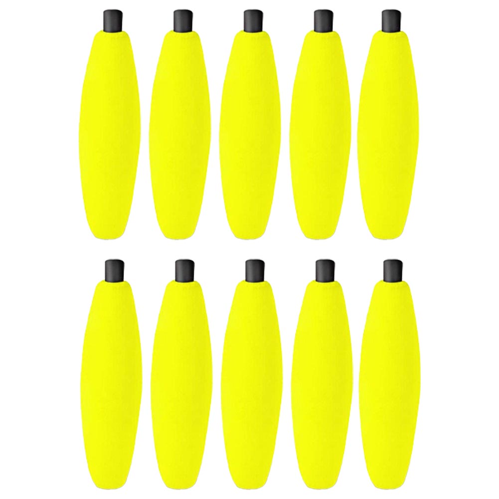 10pcs Peg Floats Catfish Fishing Bobbers Foam Rig Float Crappie Trout Fishing Accessories High-density Foam Tackle Buoys: 1.5# / Burgundy